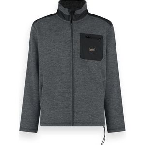 Twinlife - Sweatvest - Heren - DGrijs - Polyester - TW34308