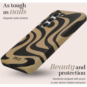 MIO MagSafe Samsung Galaxy A14 Hoesje Hard Shell Cover Swirl