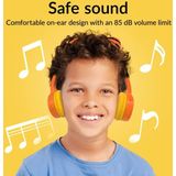Mobilize - Over Ear Kinder Koptelefoon - Oranje - Bluetooth 5.3 - Max. 85 dB