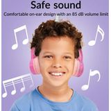 Mobilize - Over Ear Kinder Koptelefoon - Roze - Bluetooth 5.3 - Max. 85 dB