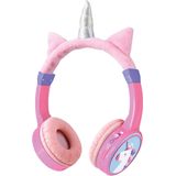 Mobilize - Over Ear Kinder Koptelefoon - Roze - Bluetooth 5.3 - Max. 85 dB