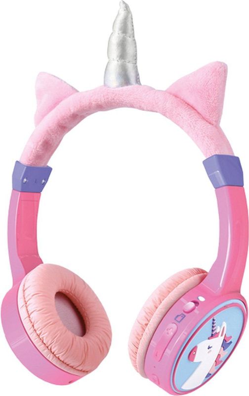 Mobilize - Over Ear Kinder Koptelefoon - Roze - Bluetooth 5.3 - Max. 85 dB