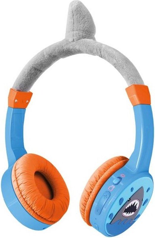 Mobilize - Over Ear Koptelefoon - Blauw - Bluetooth 5.3 - Haai Ontwerp