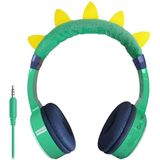 Mobilize - Over Ear Koptelefoon - Groen - Bluetooth 5.3 - Dino Ontwerp
