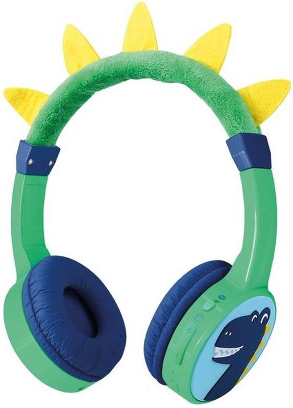 Mobilize - Over Ear Koptelefoon - Groen - Bluetooth 5.3 - Dino Ontwerp