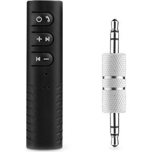 Xccess AUX 3.5mm naar AUX 3.5mm Adapter - Zwart/Wit