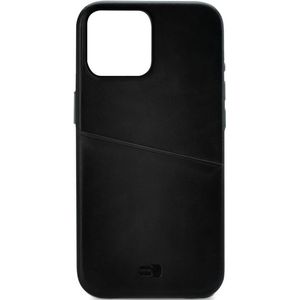 Senza Pure Leather Cover with Card Slot Apple iPhone 14 Pro Max Deep Black