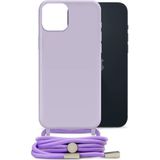 Mobilize Lanyard Gelly Case for Apple iPhone 14 Plus Pastel Purple