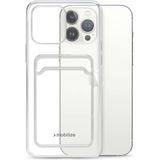 Mobilize Gelly Card Case Apple iPhone 13 Pro Max Clear