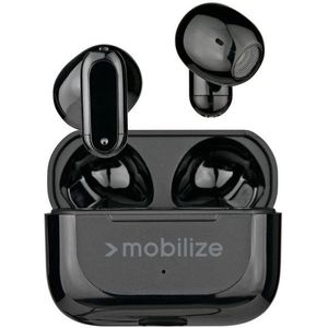 Mobilize - Bluetooth Headset - Zwart - Draadloze Koptelefoon - 4 uur speeltijd