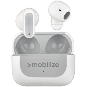 Mobilize - Bluetooth Headset - Wit - Draadloze Koptelefoon