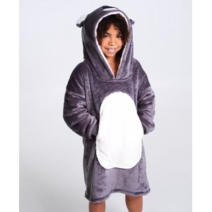 Noxxiez - Hoodie Deken - Koala - Sherpa Fleece