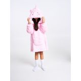 Noxxiez - Hoodie Deken - Unicorn - Sherpa Fleece - Kinderen