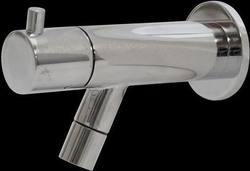 Toiletkraan best design spador voor wandbevestiging 11,9 cm chroom