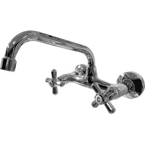 Best Design - Liberty - Wandkraan - Chroom - Keramische Schijven
