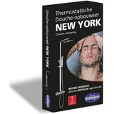Best Design New York Regendouche opbouwset thermostatisch chroom