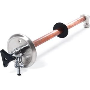 Luxe Vorstvrije Gevelkraancombinatie met Keerklep 22x3/4 Chroom