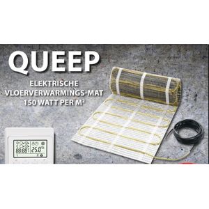 Best-design "queep" elektrische vloerverwarmings-mat 0.5 m2