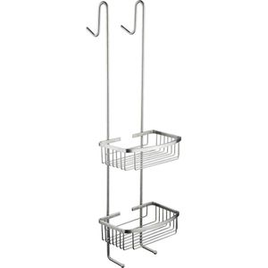 Best Design - Rome - Ophangrek - RVS Geborsteld - Doucheregaal