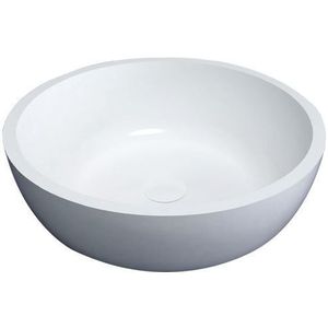 Waskom Best Design Astoria opbouw Mat wit 42 cm Solid Surface