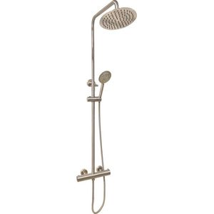 Best Design Ore Doucheset 87.5 tot 138cm met kraan en doucheslang met handdouche en regendouche RVS 3862990