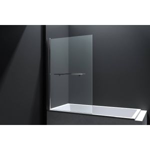 Badwand Best Design Erico 80x140 cm met Handdoekbeugel NANO Veiligheidsglas 6mm