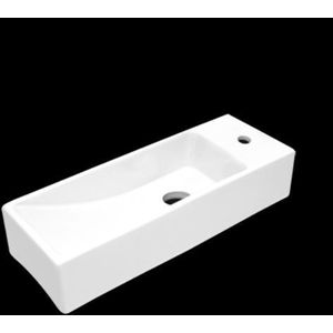 Best Design - Queen - Fontein - Rechts - 38x14x8 cm - Keramiek