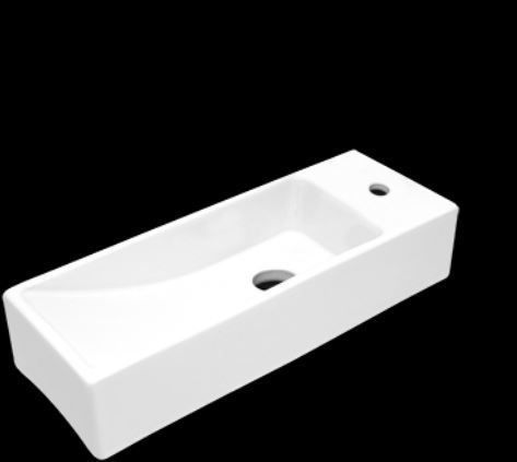Best Design - Queen - Fontein - Rechts - 38x14x8 cm - Keramiek