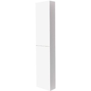 Kolomkast best design blanco greeploos 180x35x30 cm hoogglans wit