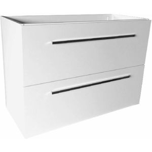 Best Design - Slim - Onderkast - Hoogglans Wit - 80x56,5x35 cm