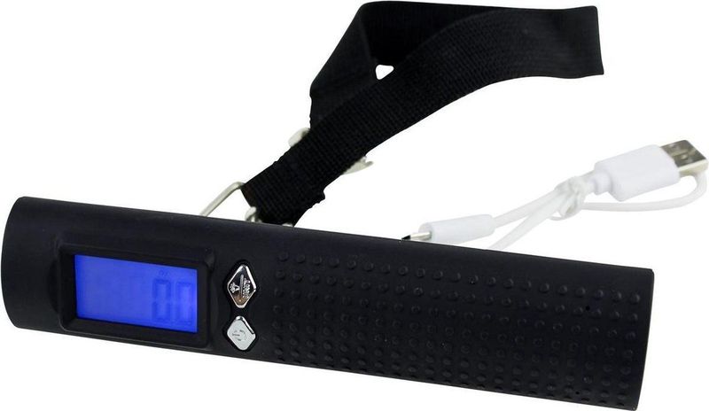 United Entertainment ® - Digitale Bagage Weegschaal met Power Bank en LED Zaklamp