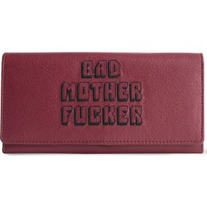 United Entertainment ® - Originele Bad Mother Fucker Dames Portemonnee - Kersenrood