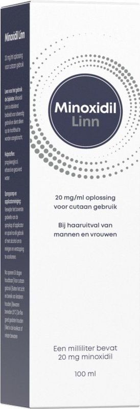 Minoxidil Linn - Haargroeimiddel - 2% - 100 ml