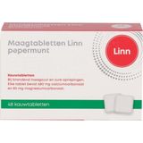Linn Maagtabletten Pepermunt 48 tabletten