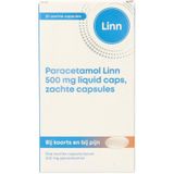 Linn Paracetamol 500 mg Liquid Caps 20 capsules