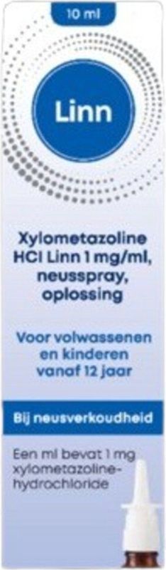 Linn - Xylometazoline Neusspray - 1mg/ml - 10ml