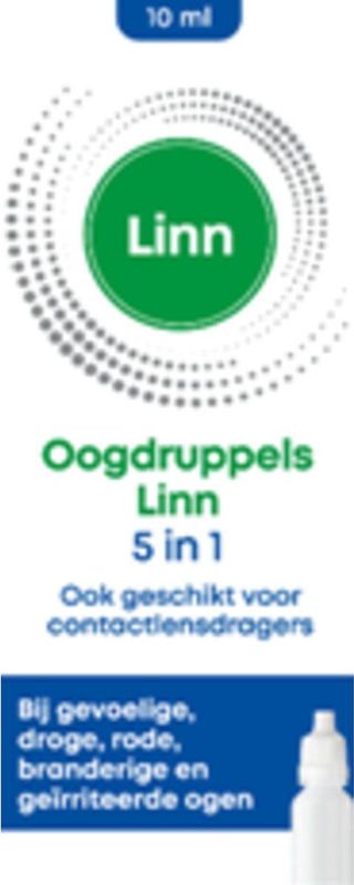 Linn Oogdruppels 5-in-1 Euphrasia & Hyaluron 10 ml