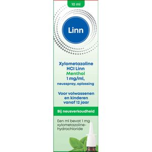 Linn - Xylometazoline Neusspray - Menthol - 10ml