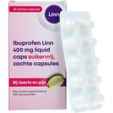 Ibuprofen - Liquid Capsules - 400mg - Suikervrij - 20 Stuks