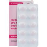 Ibuprofen Liquid Caps - 200mg - Suikervrij - 20 Stuks