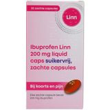 Ibuprofen Liquid Caps - 200mg - Suikervrij - 20 Stuks