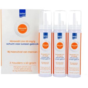 Linn - Minoxidil 50mg Foam - Haargroeimiddel - 180 gram