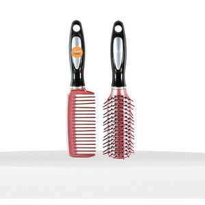 Hair Mode - Haarborstel en Kam - Set - Compact - Handig voor Reizen