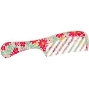 Hair Mode - Haarkam - Bloem - Grof met Brede Vertanding