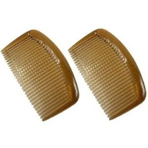 Hair Mode - Zijkammen - Bruin - 2 Stuks