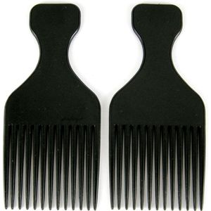 Afro kam per 2 stuks.
