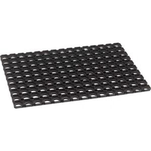 Rubberringmat 50x80cm zwart