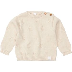 Koeka - Babytrui - Wit - 100% Katoen - Lange Mouwen