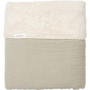 Koeka - Faro - Wieglaken - Sage - 75 x 100 cm