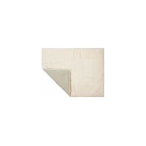 Koeka boxkleed Faro warm white/sage 75x95